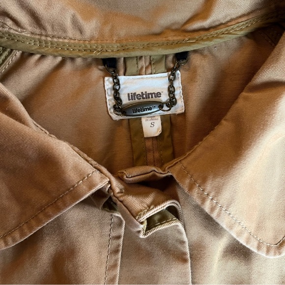 Lifetime - Camel Belted Trench - Picture 9 of 9